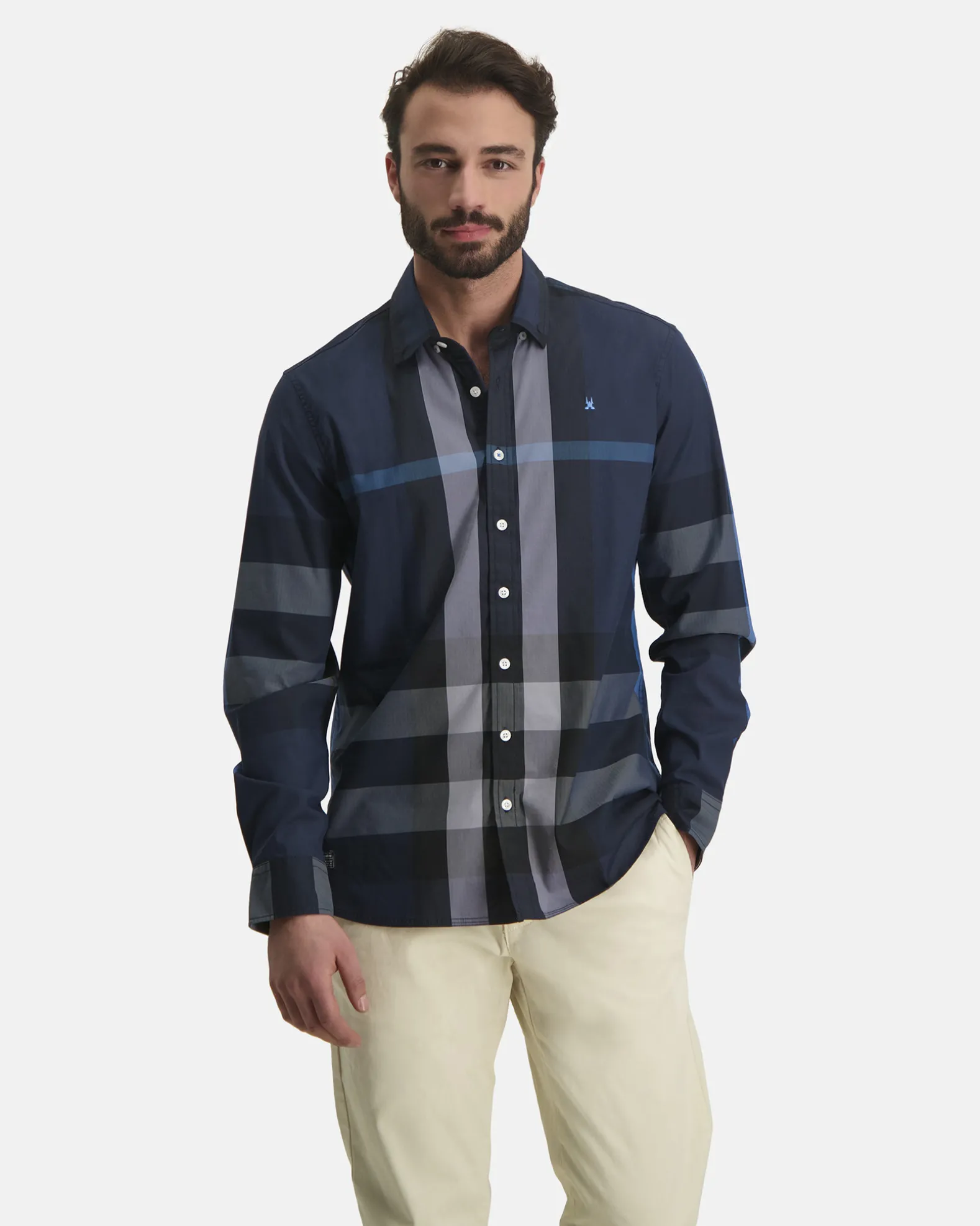 100% Katoenen Ferris Overhemd