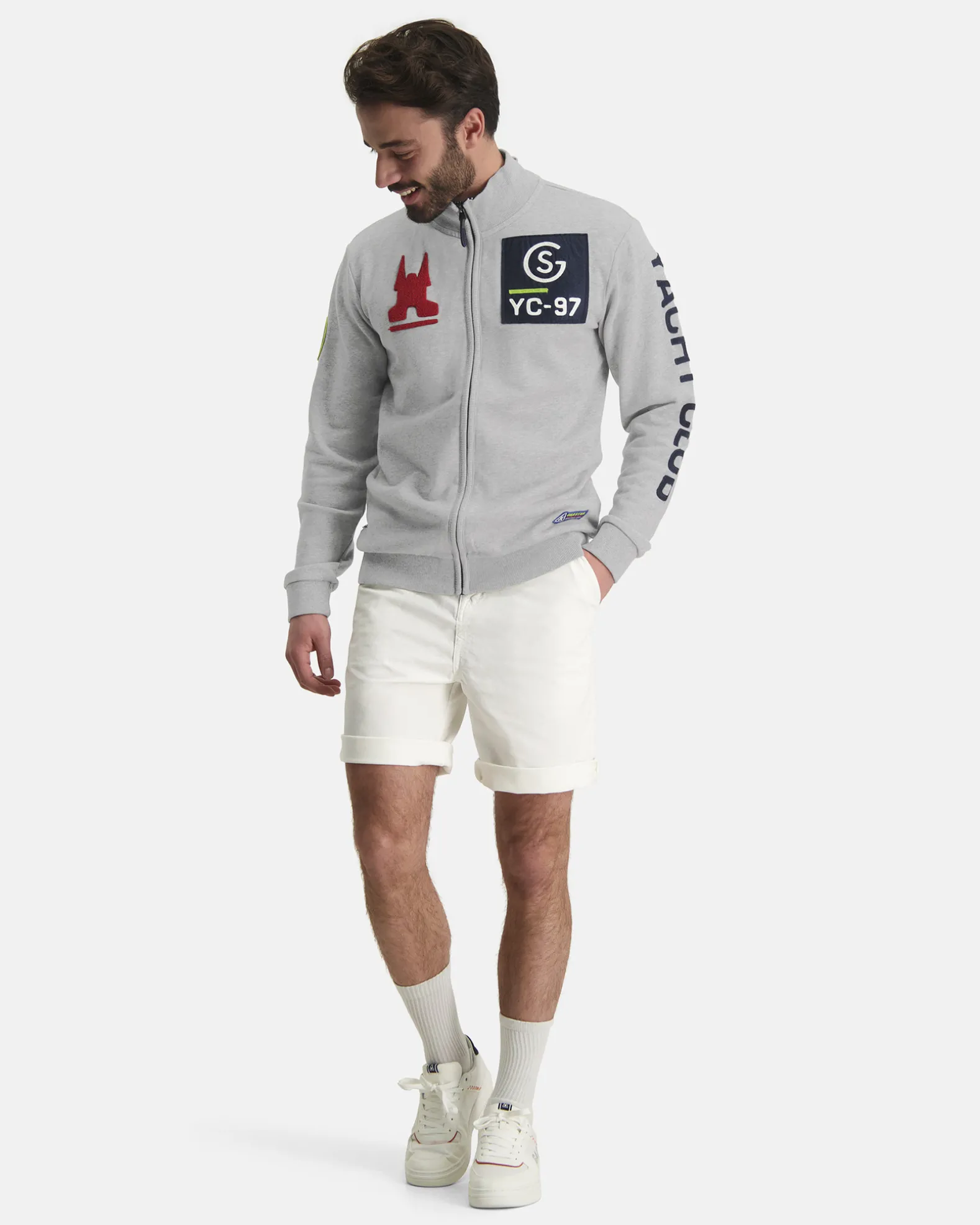 Costa Rica Br Full Zip Sweater