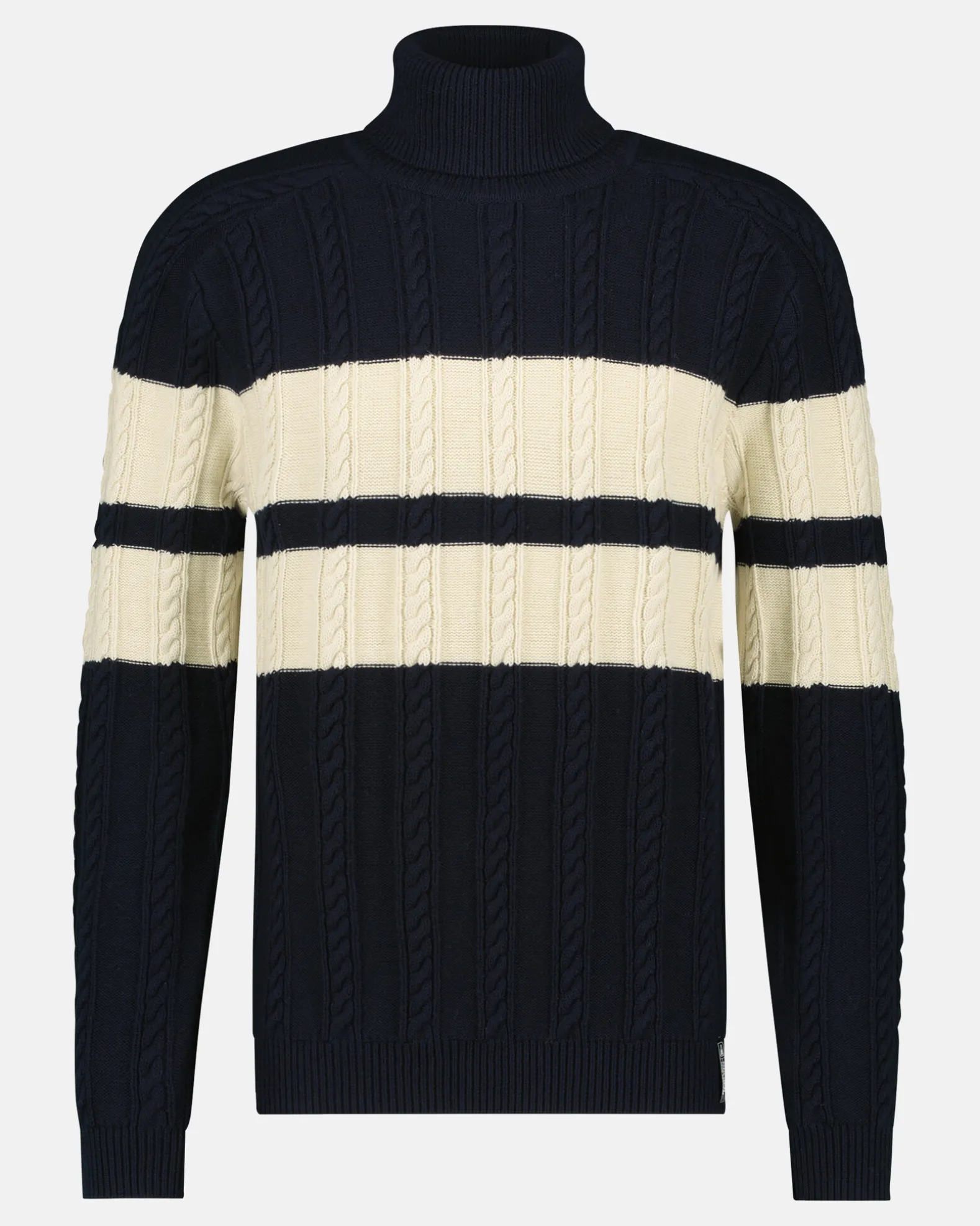 De Kabel Gebreide Move Over Roll Sweater