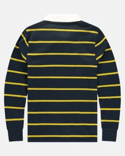 Het Klassieke Gebreide Rugbyshirt Van 100% Katoen