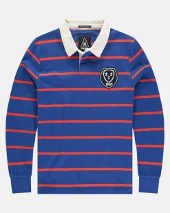 Het Klassieke Gebreide Rugbyshirt Van 100% Katoen