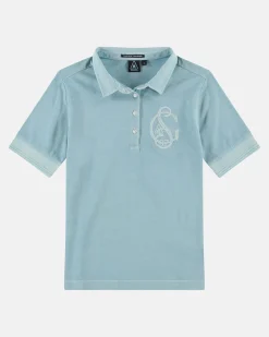 Monica Polo Met Geweven Kraag