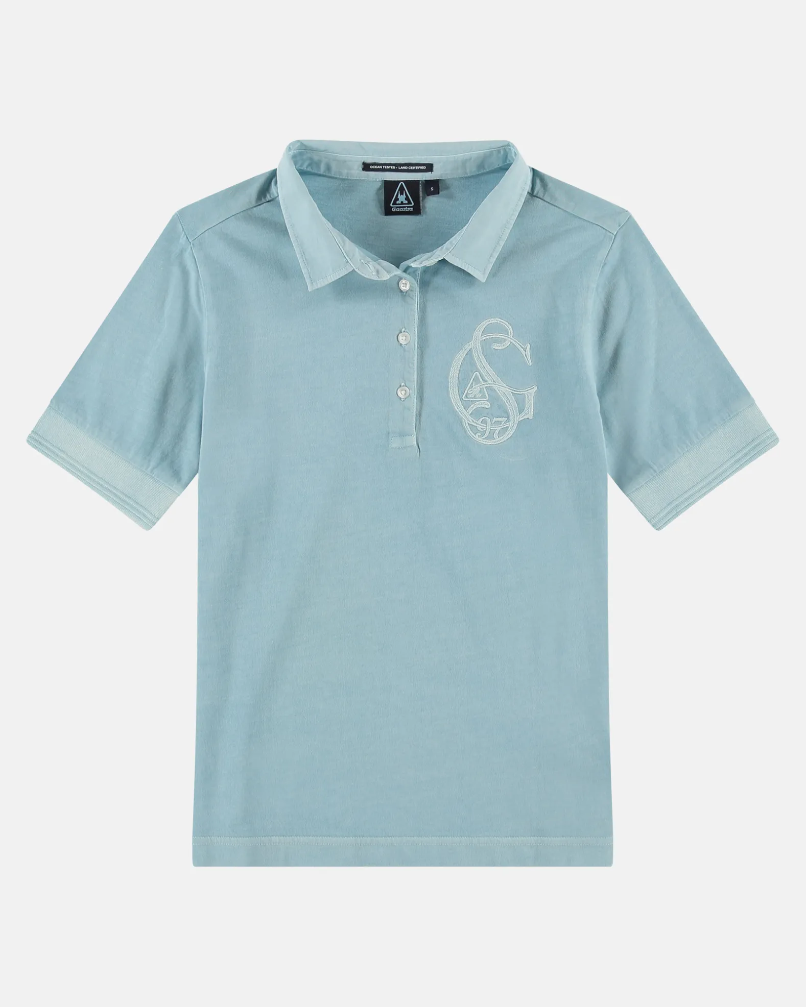 Monica Polo Met Geweven Kraag