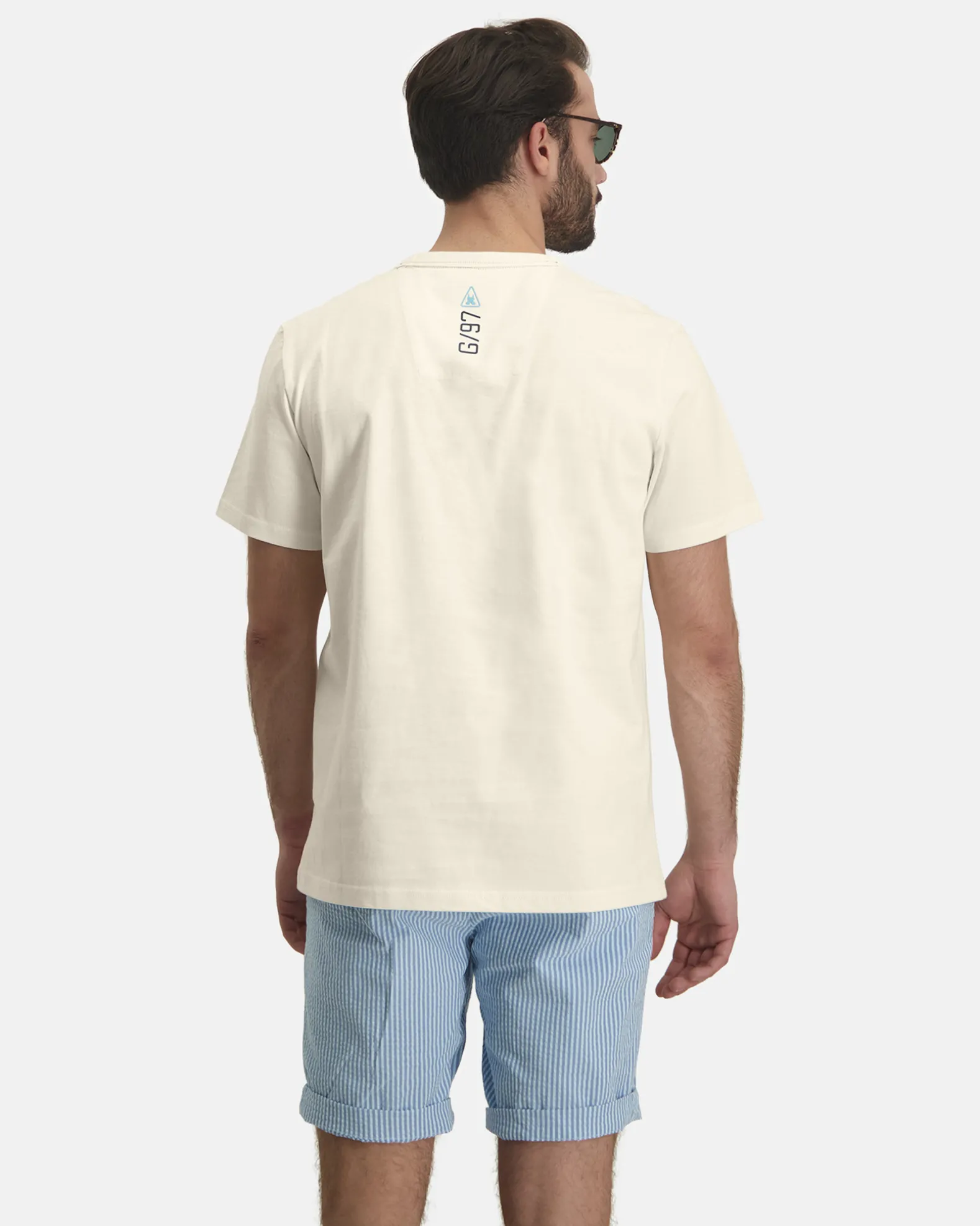 Nantes Seersucker Bachelor Button