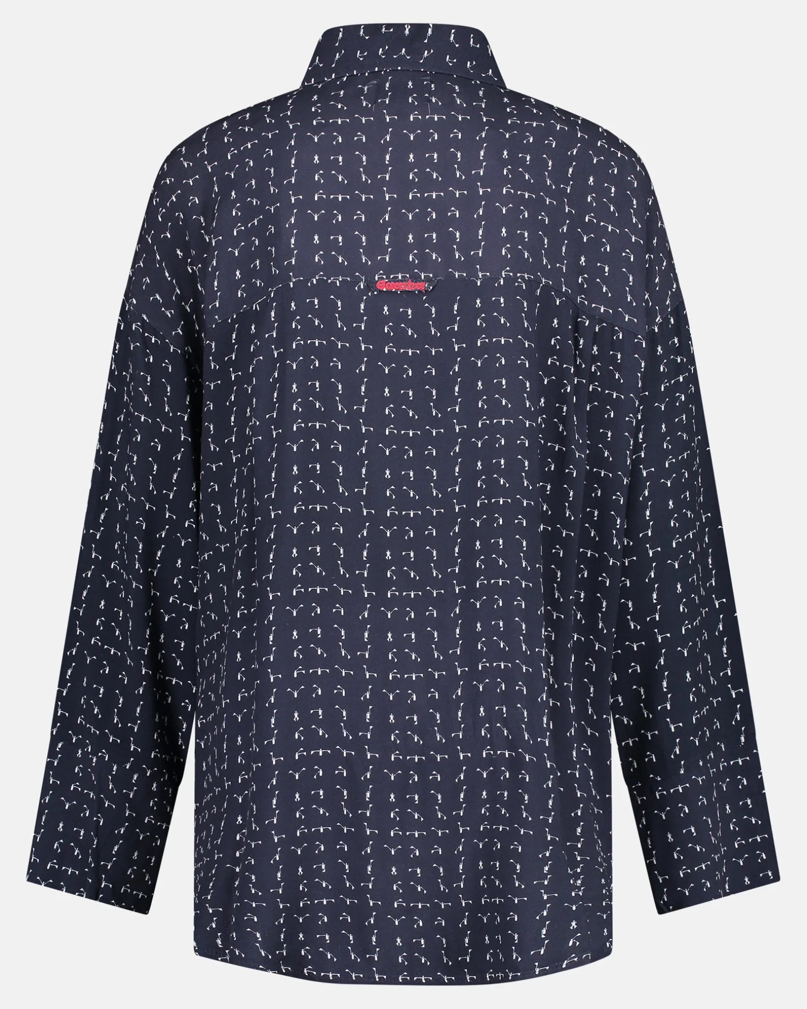 Olivia Flag Boyfriend Shirt