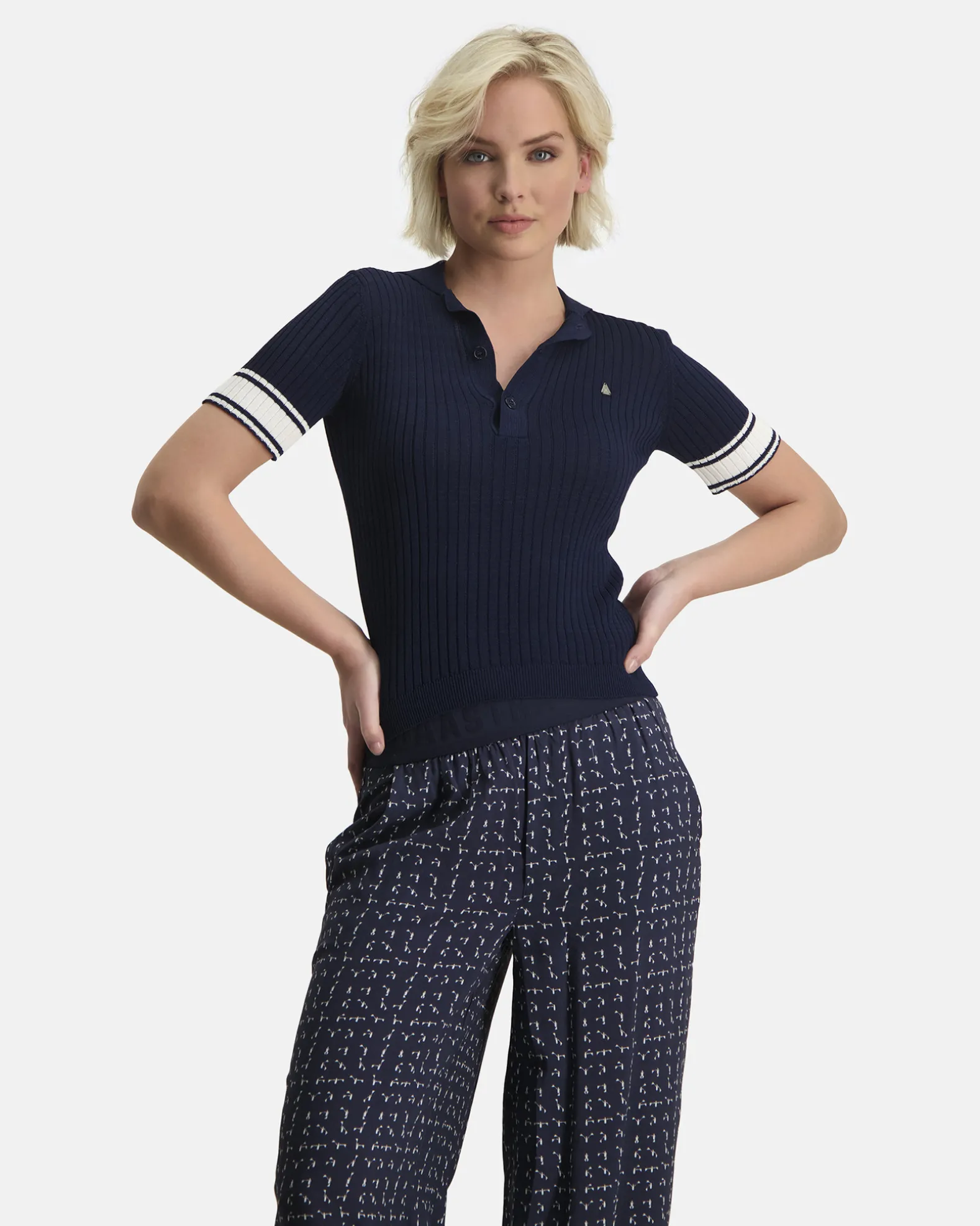 Stijlvolle Gebreide Polo Kady